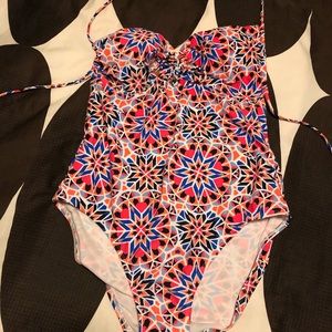 One piece bathing suit